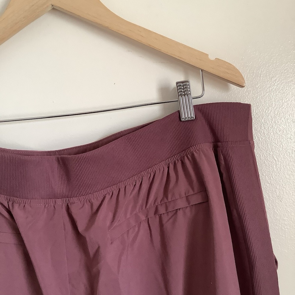 Athleta Women's Salutation Jogger Pants in Powervita in Flora Mauve Size 22 - Picture 13 of 16